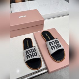 (Подошва из натуральной кожи)  Miu 