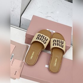 (Подошва из натуральной кожи)  Miu 