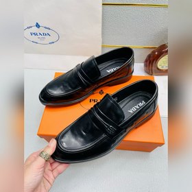 PRADA — кожаные туфли в стиле кэжуал и