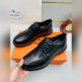 PRADA — кожаные туфли в стиле кэжуал и