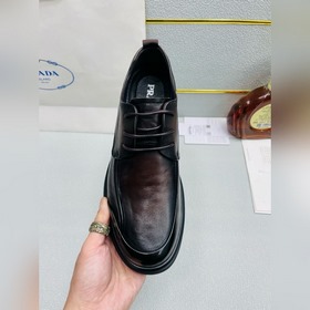 PRADA — кожаные туфли в стиле кэжуал и