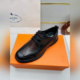PRADA — кожаные туфли в стиле кэжуал и