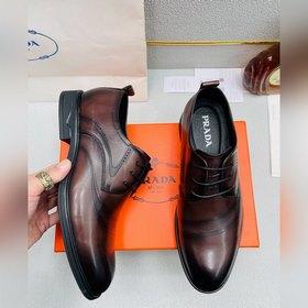 PRADA — кожаные туфли в стиле кэжуал и