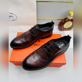 PRADA — кожаные туфли в стиле кэжуал и