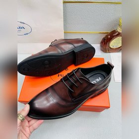 PRADA — кожаные туфли в стиле кэжуал и