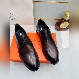 PRADA — кожаные туфли в стиле кэжуал и