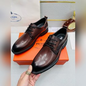 PRADA — кожаные туфли в стиле кэжуал и