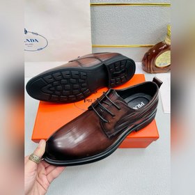 PRADA — кожаные туфли в стиле кэжуал и