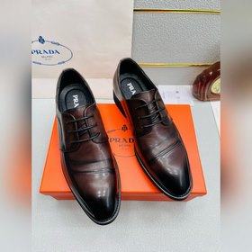 PRADA — кожаные туфли в стиле кэжуал и