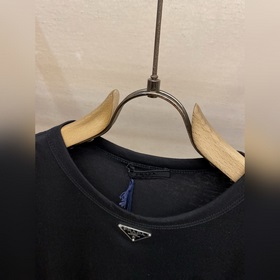 Футболка Prada с коротким рукавом и тр