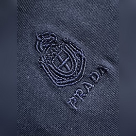 Футболка Prada с круглым вырезом и кор