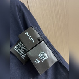 Футболка Prada с круглым вырезом и кор