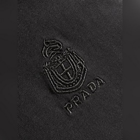 Футболка Prada с круглым вырезом и кор