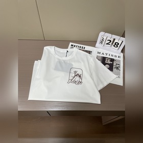 Футболка с коротким рукавом и принтом 