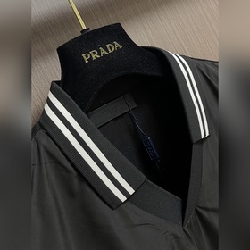 Хлопковая рубашка-поло от Prada, изгот