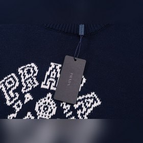 Трикотажная футболка PRADA с круглым 