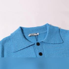 PRADA： трикотажная футболка-поло с вы
