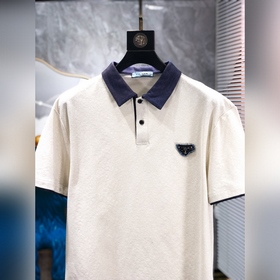 Новая мужская поло-рубашка Prada из ко