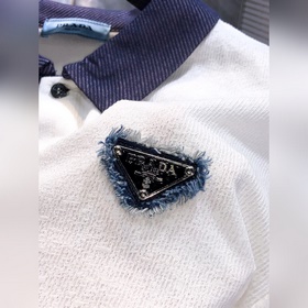 Новая мужская поло-рубашка Prada из ко
