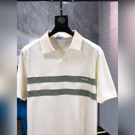Новая мужская поло-рубашка Prada из ко