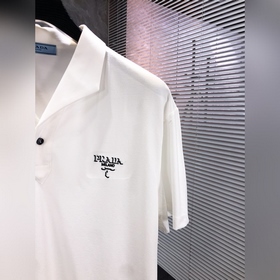 Новая мужская поло-рубашка Prada из ко