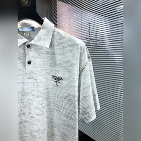 Новая мужская поло-рубашка Prada из ко