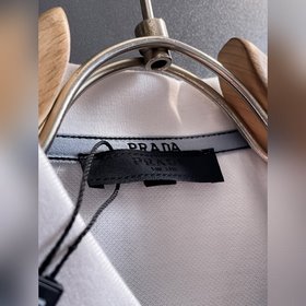 Prada, 100% длинноволокнистый хлопок и