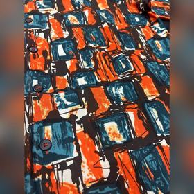 Рубашка Prada с геометрическим при