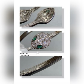 Браслет «Двуглавая змея» от Bulgari из