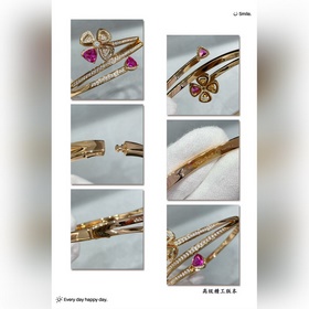 b5114 Браслет Bulgari «Red Diamond Blo