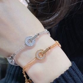 Браслет Bvlgari виде монеты из золота