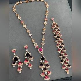 b002 Браслет Bulgari «Цветной веер» — 