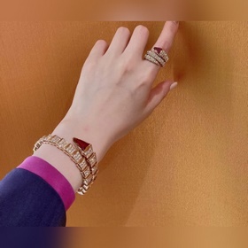 b5116BVLGARI — широкий браслет Serpent
