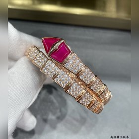 b5116BVLGARI — широкий браслет Serpent
