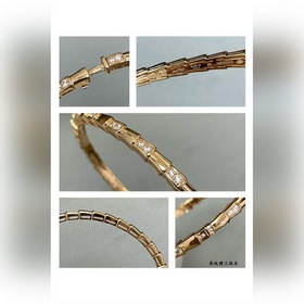 b51121 Браслет Bulgari с гладкой повер