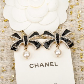 [Серьги Chanel CHANEL 25B с бантиком] 