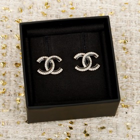 [CHANEL Черные и розовые эмалевые сер