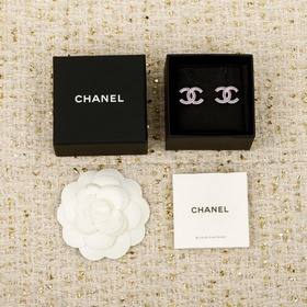 [CHANEL Черные и розовые эмалевые сер