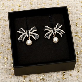 [Серьги Chanel CHANEL 25B с бантиком]