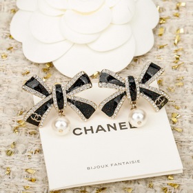 [Серьги Chanel CHANEL 25B с бантиком] 