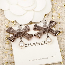 [Серьги Chanel CHANEL 25B с бантиком]
