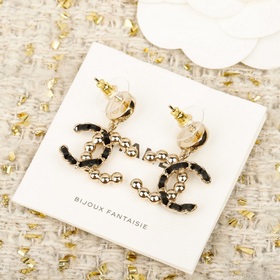 250571   [CHANEL Сережки-гвоздик