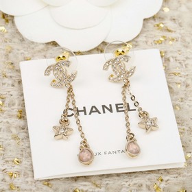 Золотой, серебристый [CHANEL Серьги 