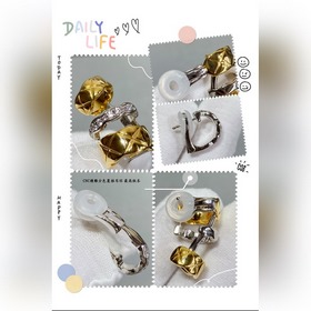CH012 — оригинальные серьги с ромбовид
