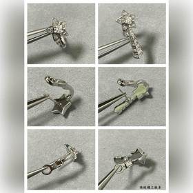 CH006 Серьги Chanel AB Comet： одно укр