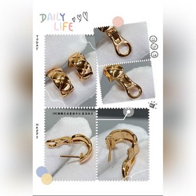CH004 — подлинные серьги с ромбовидным
