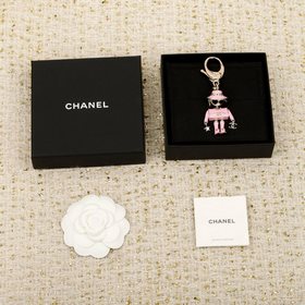250454  [CHANEL Брелок-застежка для