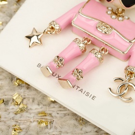 250454  [CHANEL Брелок-застежка для