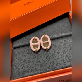 Серьги A1001 Hermès Mini Maillon в роз
