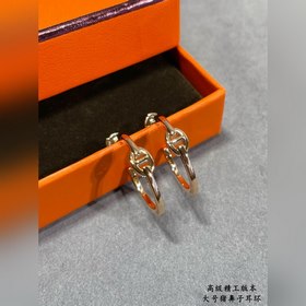 A00169 2 5 Большие серьги «Свиной нос»